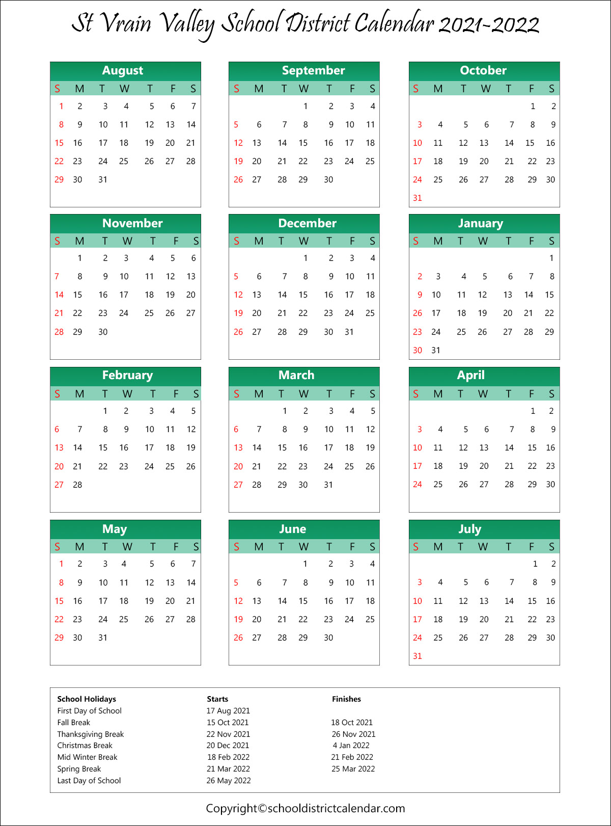 Egusd Calendar 2022-2023 - April Calendar 2022