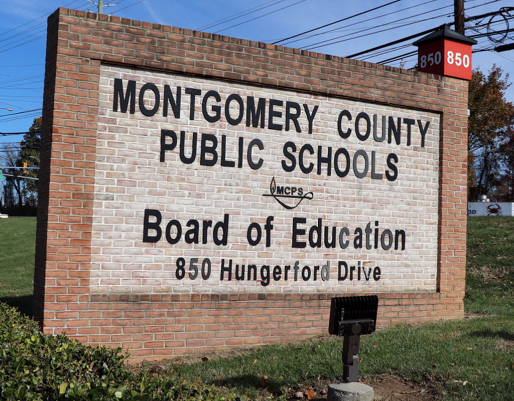 how far is montgomery township school district from trenton