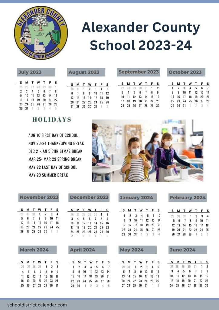 Alexander School District Calendar