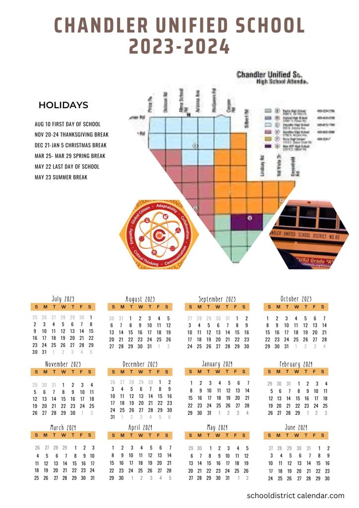 Chandler Unified School District Calendar