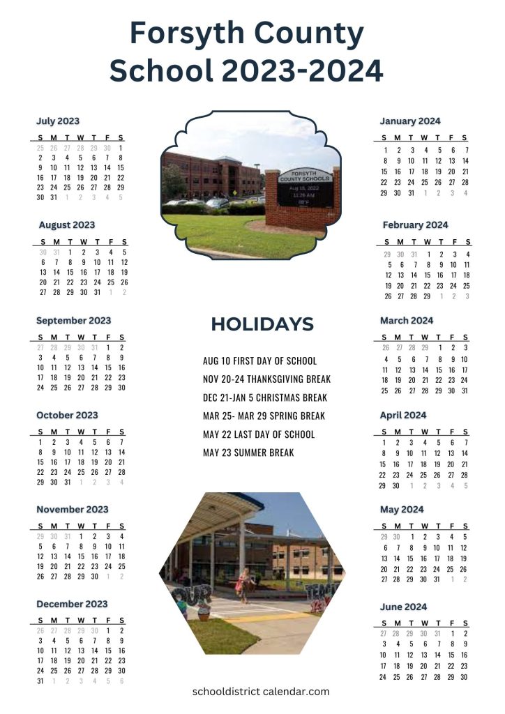 Forsyth County Schools Calendar