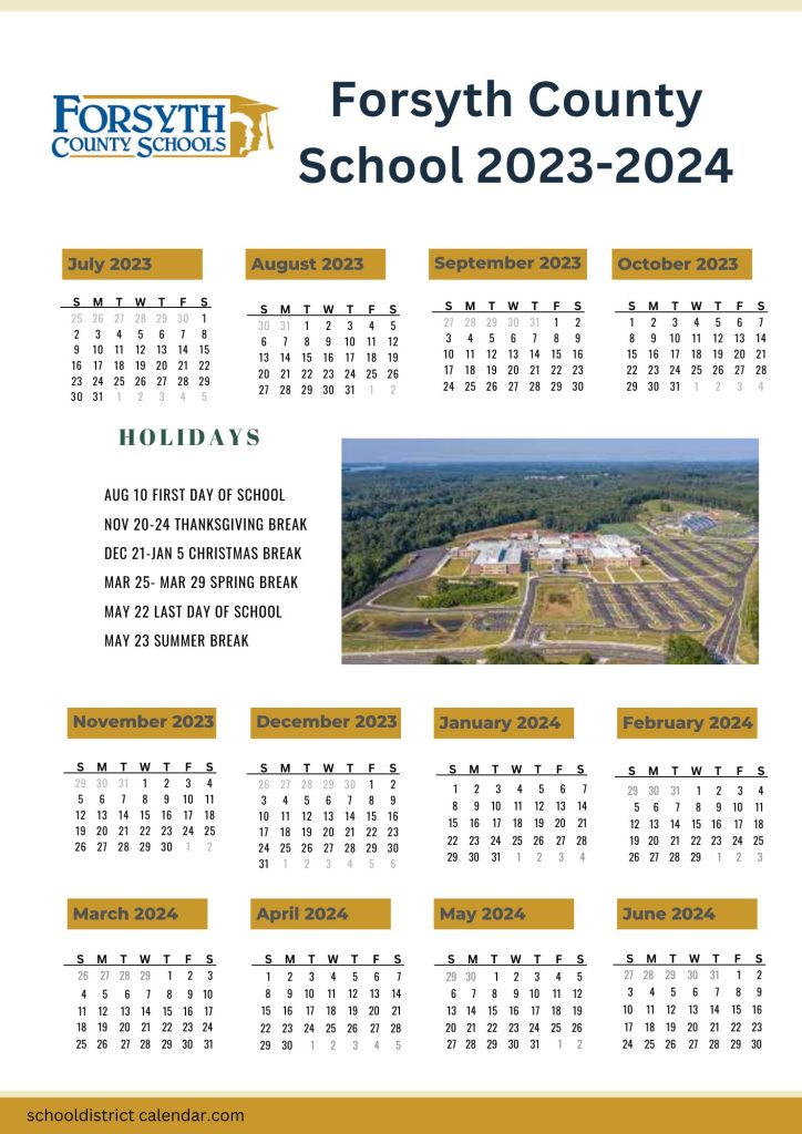 Forsyth County Calendar 24 25 Aili Valaria