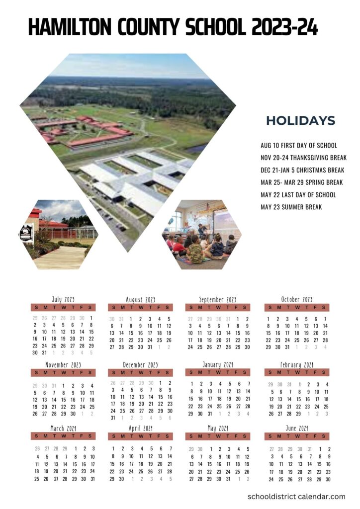 Hamilton County Department of Education Calendar