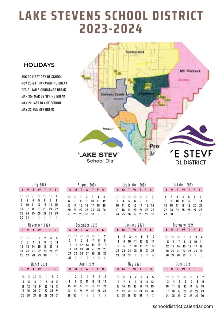 Lake Stevens County school district calendar