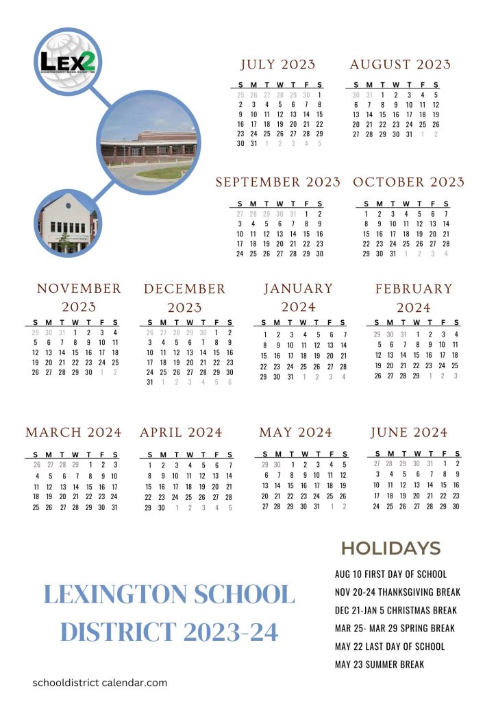 Lexington school district 1 calendar
