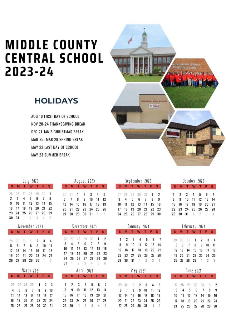 Middle Country Central School District Calendar