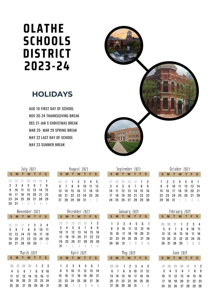 Olathe School District Academic Calendar
