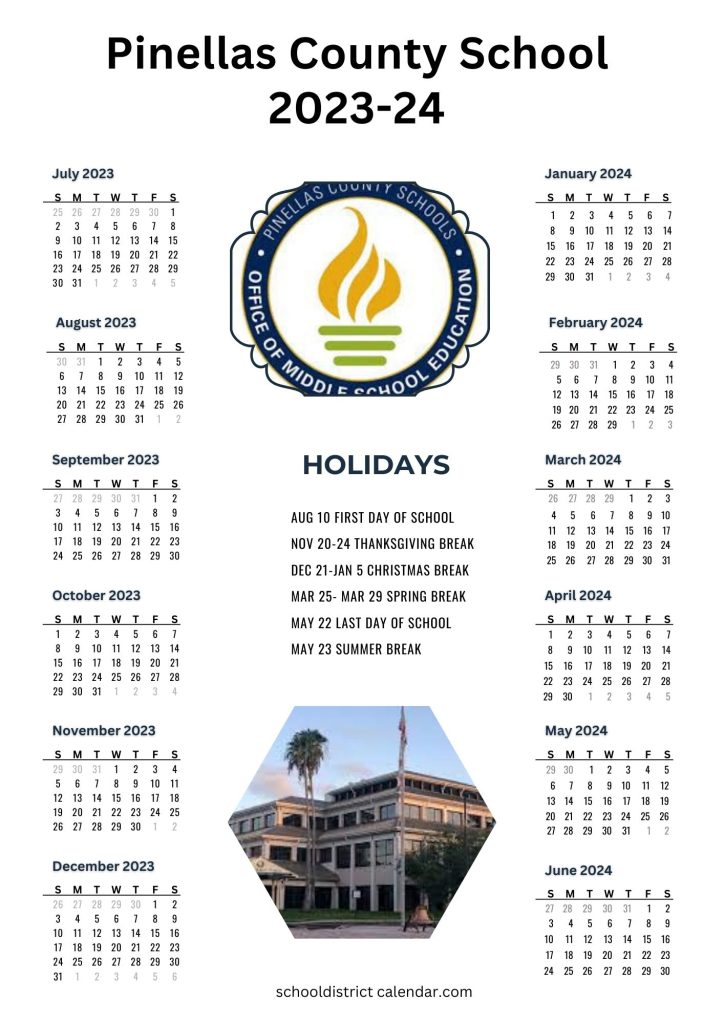 Pinellas County Schools Calendar 2025-25