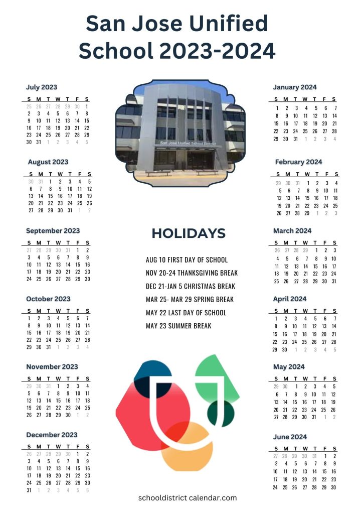 San Jose Unified School District Calendar