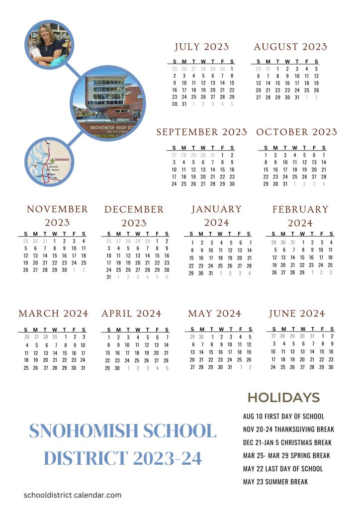 Snohomish School District Calendar