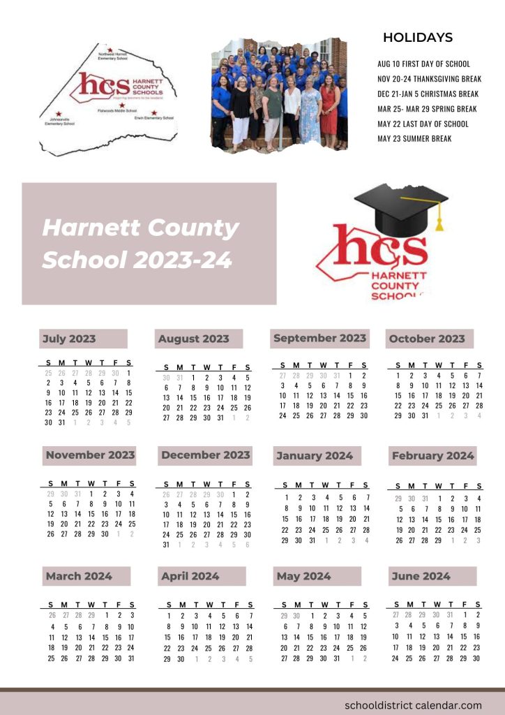 harnett county school holiday schedule